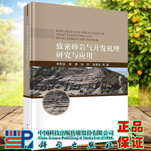 正版全新现货精装致密砂岩气开发机理研究与应用Research and Application of Tight Sandstone Gas Development Mechanism李熙喆