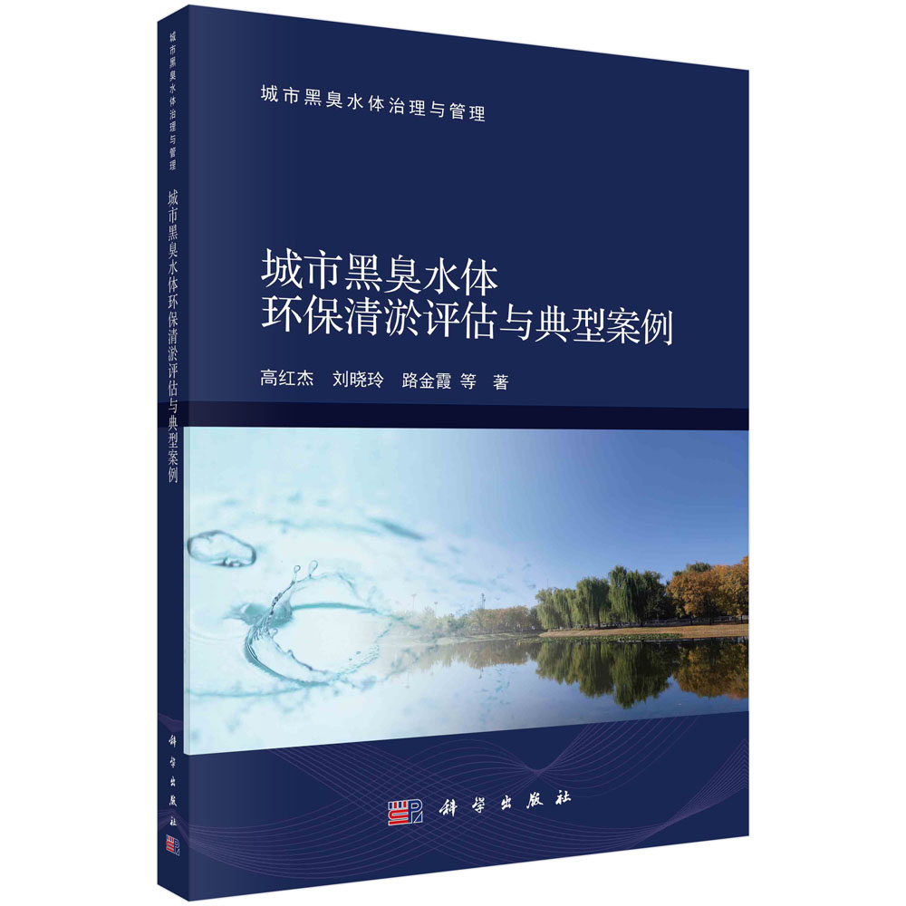 现货正版 平装胶订 城市黑臭水体环保清淤评估与典型案例 高红杰 等 科学出版社 9787030769671
