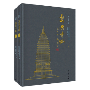 现货嵩岳寺塔上下册科学出版社