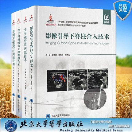 赠视频精装脊柱微创外科前沿与创新手术丛书脊柱内镜辅助下腰椎融合术单侧双通道脊柱全可视脊柱影像引导下脊柱介入技术杨晋才祝斌