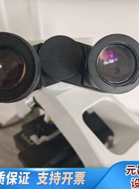 奥林巴斯(Olympus)显微镜CX21。双目目镜，4倍、1