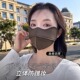 秋冬季 保暖口罩透气女高颜值户外骑行防风防寒护脸护眼角面罩加厚