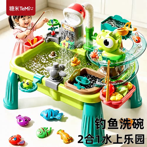 女孩过家家厨房水槽玩具