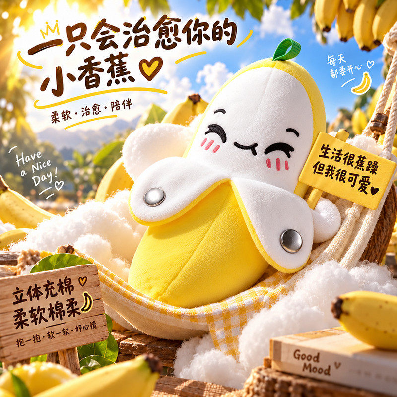 水果感应节拍琴器香蕉娃娃互动感应发声唱歌亲子早教智能公仔娃娃