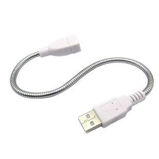 USB 电源线 延长线 金属软管 专配USB小灯 线长30CM