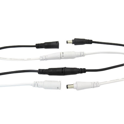 DC公母头插头电源线监控转接线