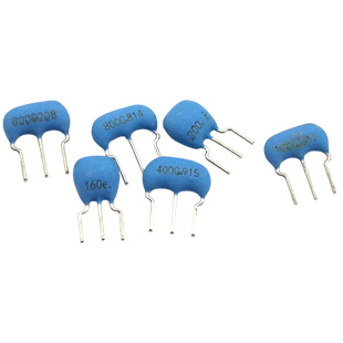 CSTLS8M00G53-B0 直插陶瓷晶振3脚DIP-34M 6M 8M 10M 16M 20MHZ