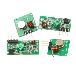 433M 315M 再生高频接收模块 无线发射模块 发射器+接收器 (1套)