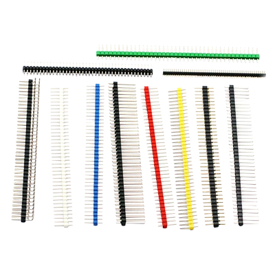 单排针双排针圆铜2.54MM1.27