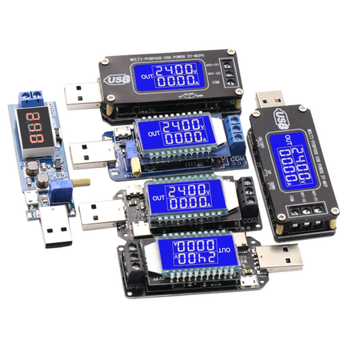 DC-DC USB升压电源稳降压模块板5V转3.3V 9V 12V 24V桌面电源模块