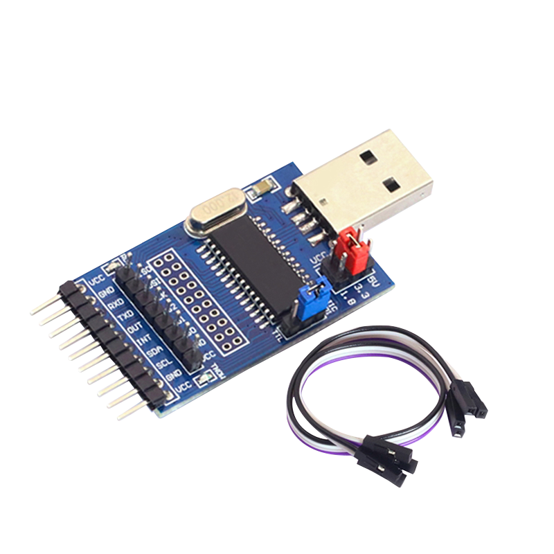 CH341A模块USB转SPI/I2CIIC/UART