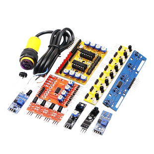 红外传感器模块寻迹循迹避障模块光电反射式智能小车光电开关对管