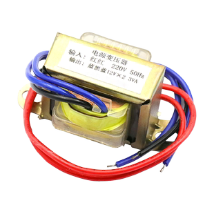 3W双12V变压器 3W2*12V 电源变压器 输入220V 50Hz/输出双12V