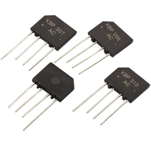 KBP310整流桥桥堆四脚307/210 206 KBU810/KBL608 808整流器2A3A4