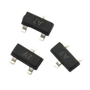三极管BAV99LT1G NUP2105 开关贴片二极管 SOT23 印字A7/D4 27E
