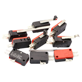 行程限位开关接触点动小开关微波炉自复位回弹微动轻触式点触碰触