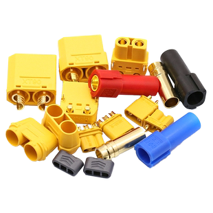 MR30/XT60插头公母头XT30U XT90 XT60H对接头连接器航模母座接头