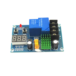蓄电池锂电池充电控制可调电源模块板 电瓶充电6-60V控制保护开关