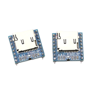 串口语音模块 SD/TF插卡MP3播放板 密室音效/BY8001音频播报游乐