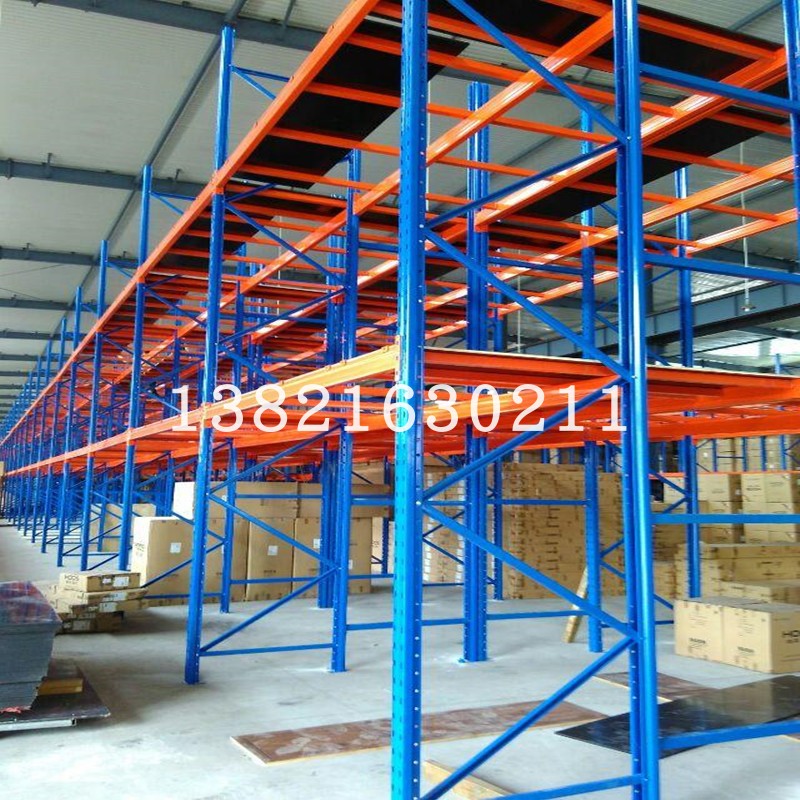 天津内蒙重型托盘货架工厂仓储仓库货架2400内径*600*2800*3层1吨