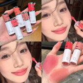 唇泥白月光 INTO YOU第二代女主角唇泥雾面哑光口红唇釉素颜唇颊