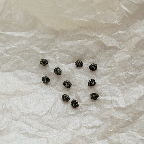 玫瑰花纽扣浅茉手工五角星