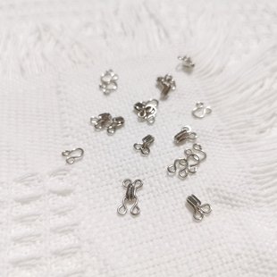 浅茉手工 迷你超小风纪扣隐形连接扣搭扣勾扣BJD娃用DIY配件材料