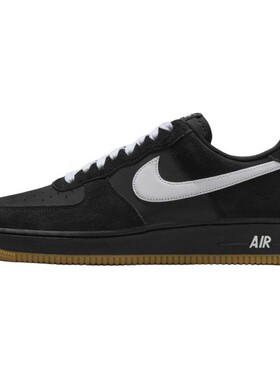 【六饼体育】NikeAirForce1LowSK8“BlackGum”舒适百搭防滑