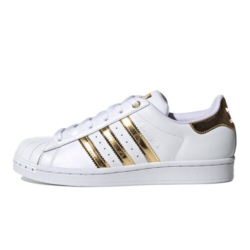 adidas originals Superstar Metal TOE 耐磨包裹性 低帮 板鞋 女