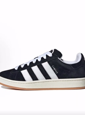 adidas originals  CAMPUS 00s 皮革 低帮 板鞋 男女同款