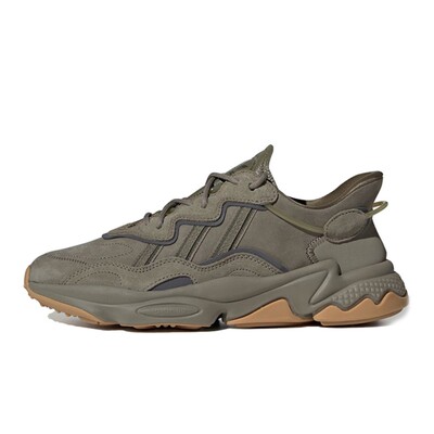 adidas originals Ozweego trace cargo 网布TPU绒面革 运动 低帮