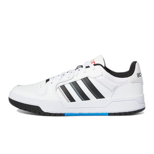 【六饼体育】adidas neo Entrap 低帮 板鞋 男女同款 白黑