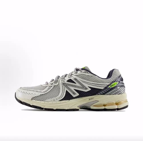 New Balance 860 v2 人造革织物  低帮 生活休闲鞋 男女同款