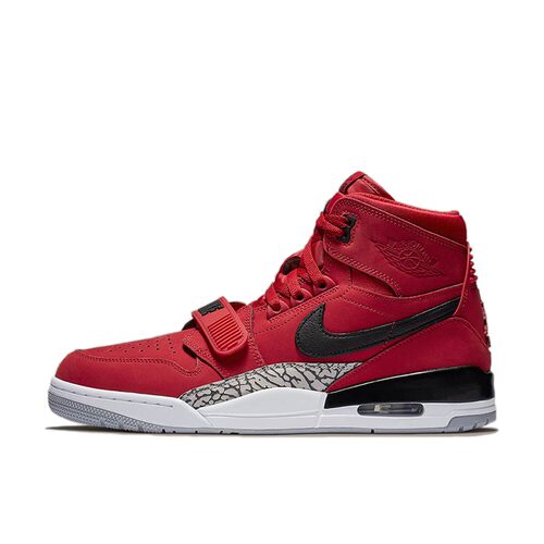 【六饼体育】JordanLegacy312“Toro”皮革爆裂纹潮流耐磨高帮