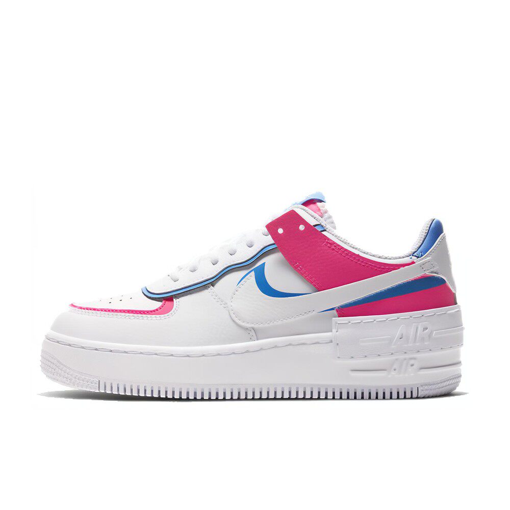 Nike Air Force 1 Shadow 空军一号 解构 低帮 板鞋 女款 蓝粉