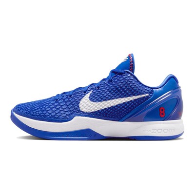 NikeZoomKobe6Protro“Dodgers”PE圆头系带减震防滑低帮