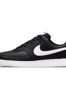 Nike Court Vision 1 Low 可回收材料 低帮 板鞋 男款 黑色