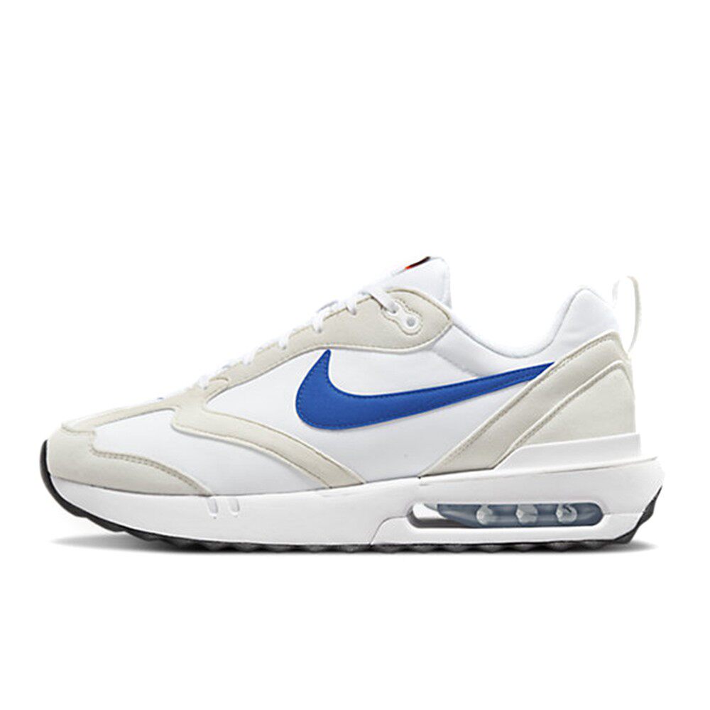 Nike Air Max Dawn 复古 合成革 低帮 休闲跑步鞋 男款 白色