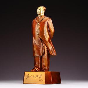 办公桌面摆件黄铜主席铜像伟人像