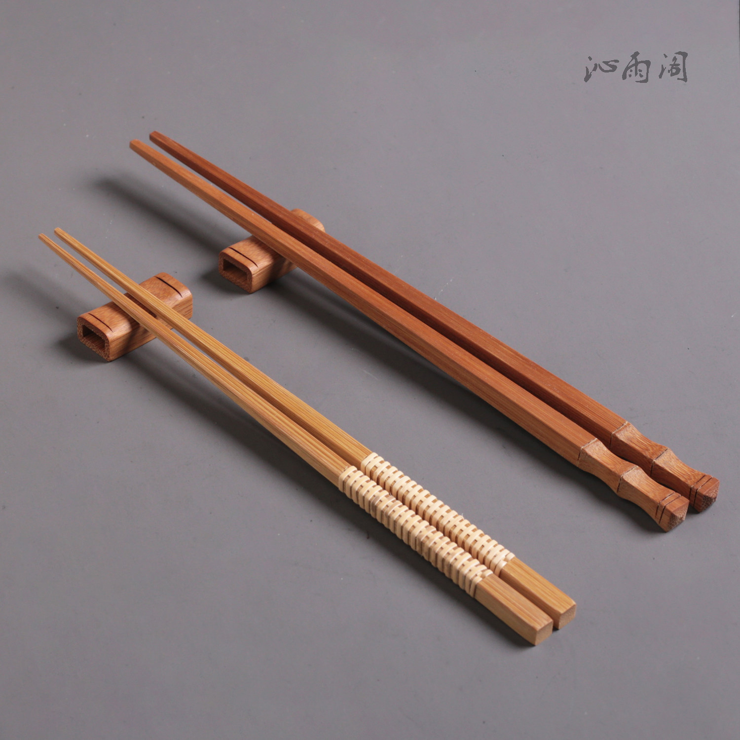 沁雨阁高档竹筷子日料手工单人筷