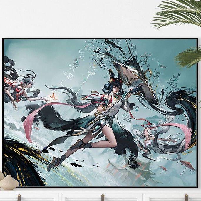2026新款钻石画王者公孙离动钻石绣