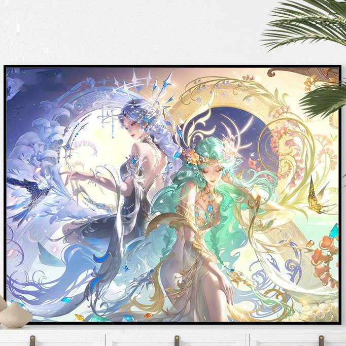 2026新款钻石画王者貂蝉动漫钻石绣