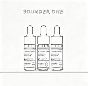 SOUNDER ONE三蛋丸5%传明酸精华脂质体包裹氨甲环酸淡印均匀肤色