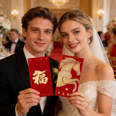 2026 Horse Year Lucky Money Envelopes Traditional Lunar Red