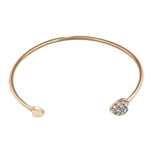 Cute Charm Bracelet Bangles Bijoux Fashion Love With Heart-S