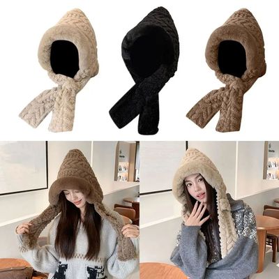 New Winter Hat Scarf Adjustable Breathable Ear Protection Ha