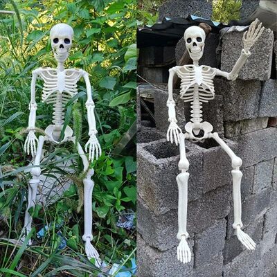 40cm Human Shape Bones Posable Skeleton,Haunted House Horror