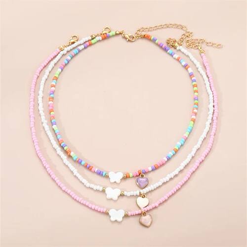 New jewelry bohemian style oil drop butterfly pendant rice b