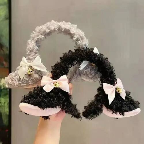 Plush Sheep Ears Headband Fashion Fancy Props Simulation Plu
