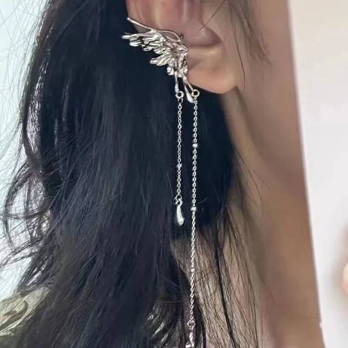 New Fashion Jewelry Y2K Ear Clips Tassel Design ndy Tassel E